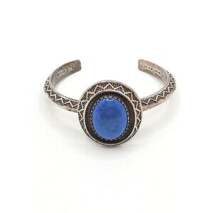 Navajo KCS Sterling Silver Bracelet